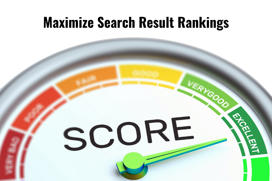 optimize your business' SEO and improve Google search result rankings